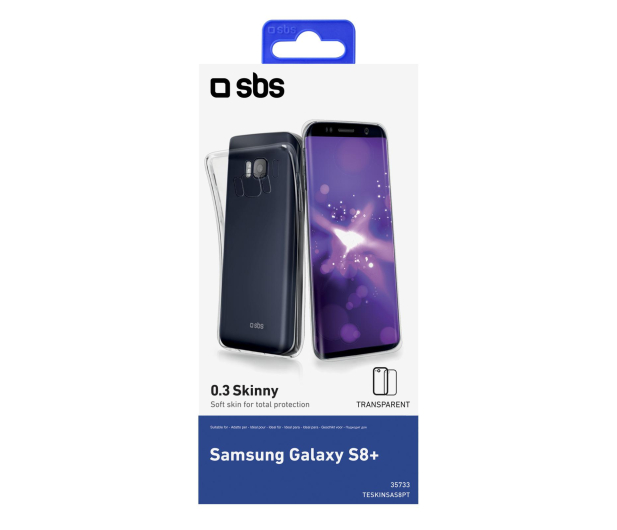 Etui Skinny do Samsung Galaxy S8+ przezroczyste - 1436252 - zdjęcie 2